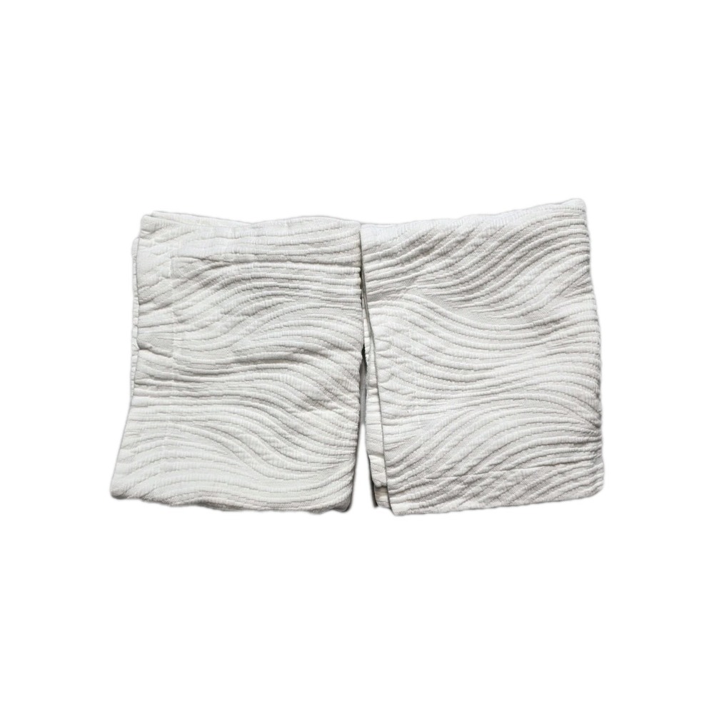 Superior White Lot Of 2 Pillow Cases 26x21